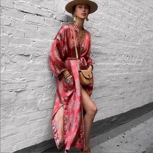 ZARA kimono robe